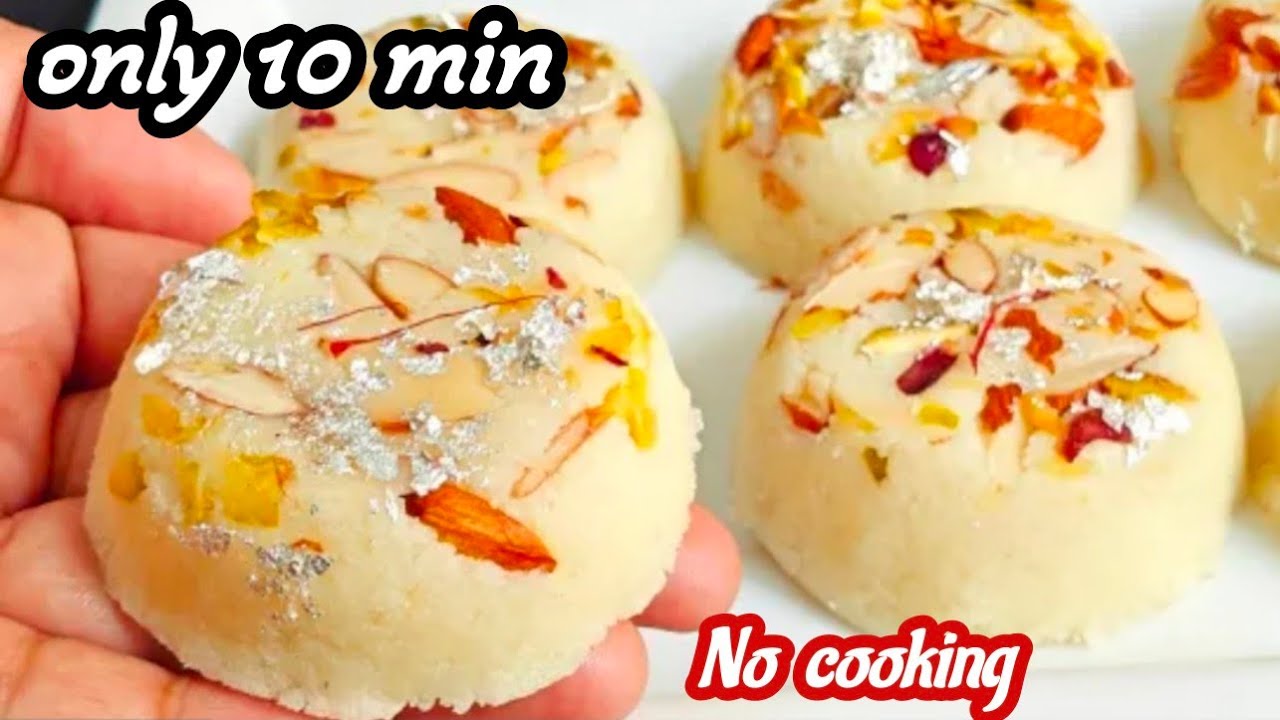 அடுப்பு பக்கம் போகாமல் 10 நிமிடத்தில் சுப்பரான ஸ்வீட் |No Cooking Recipes | coconut Milk Sweet