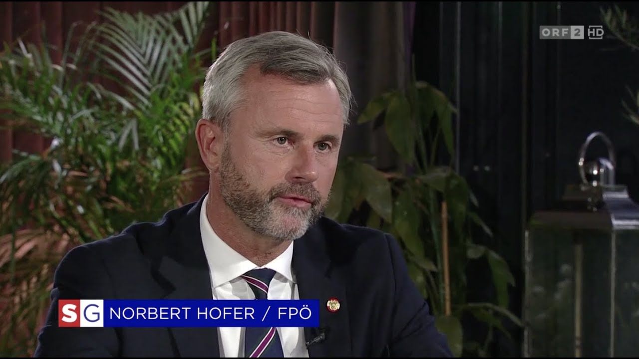 Norbert Hofer - ORF-Sommergespräch 2020 - 17.8.2020