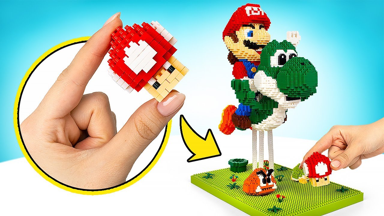 WOW! Wir bauen eine berühmte Figur aus einem Videospiel