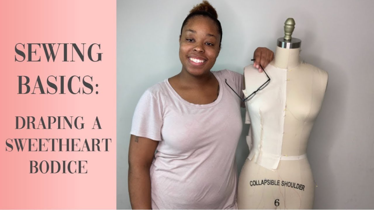 DIY Sewing | Draping | How to drape a bodice