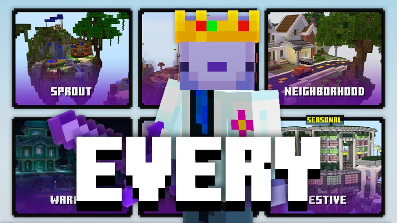 Playing EVERY Bedwars Solo Map