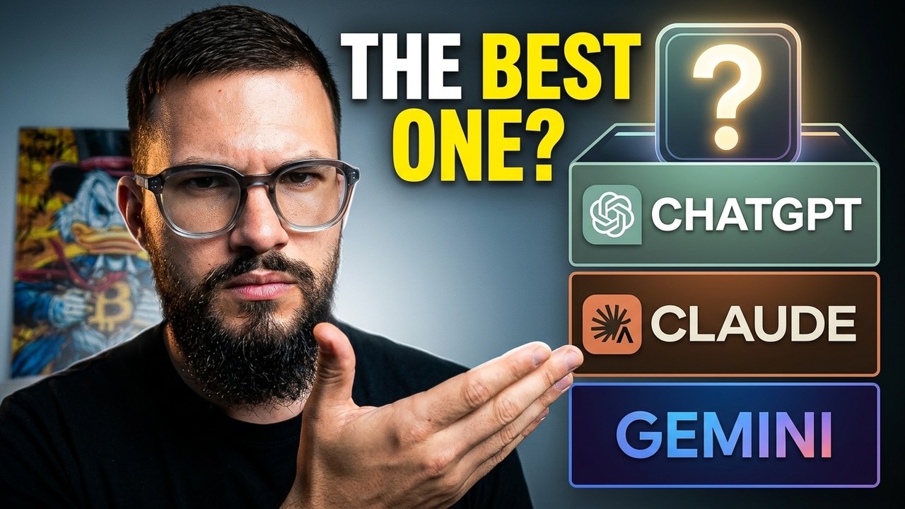 ChatGPT vs Claude vs Gemini — I Compared Them So You Don't Have To