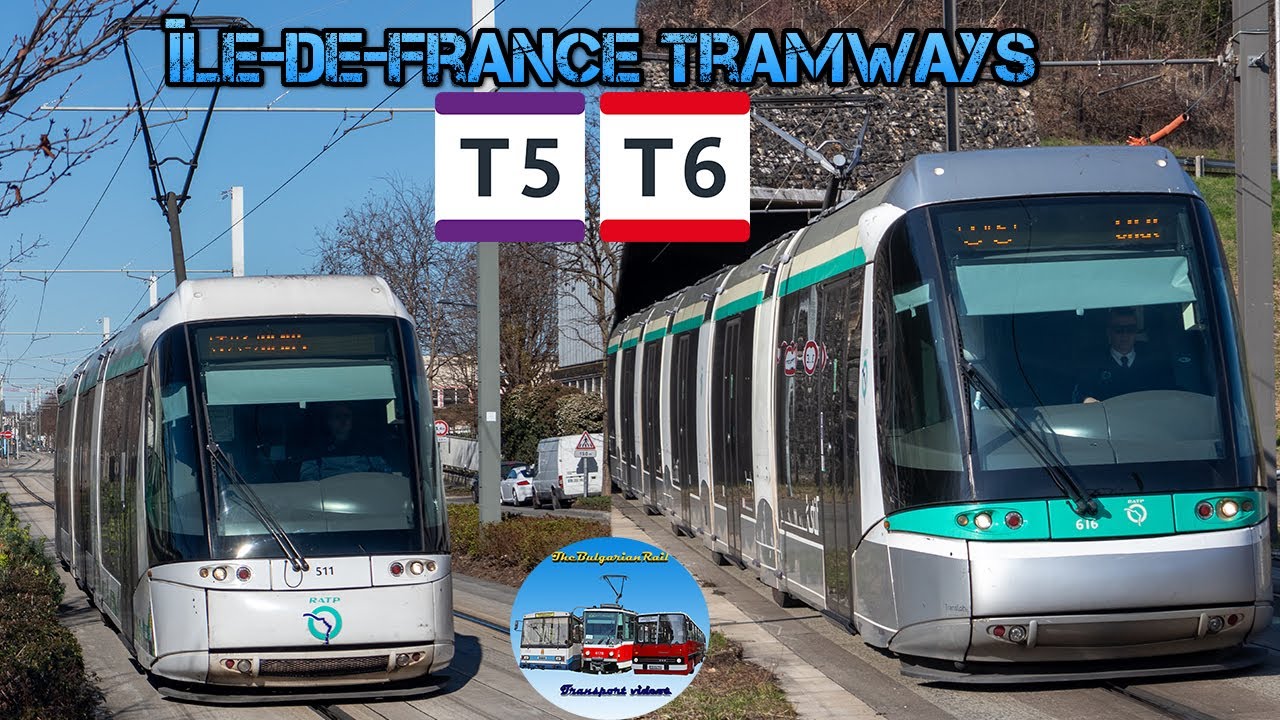 Île-de-France Tramways Ep. 5 | Translohr Lines T5 & T6 🚋 🇫🇷