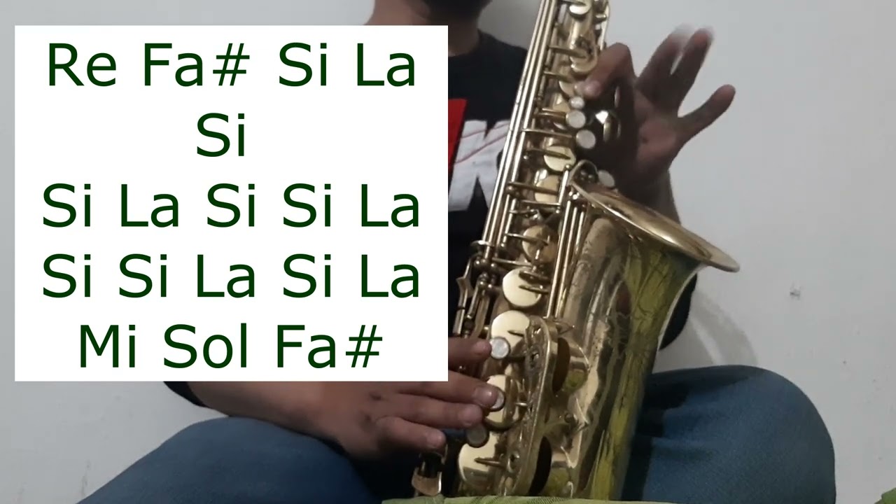 Tutorial Sax Voy A Llorar Por Ti (Los Rieleros Del Norte )