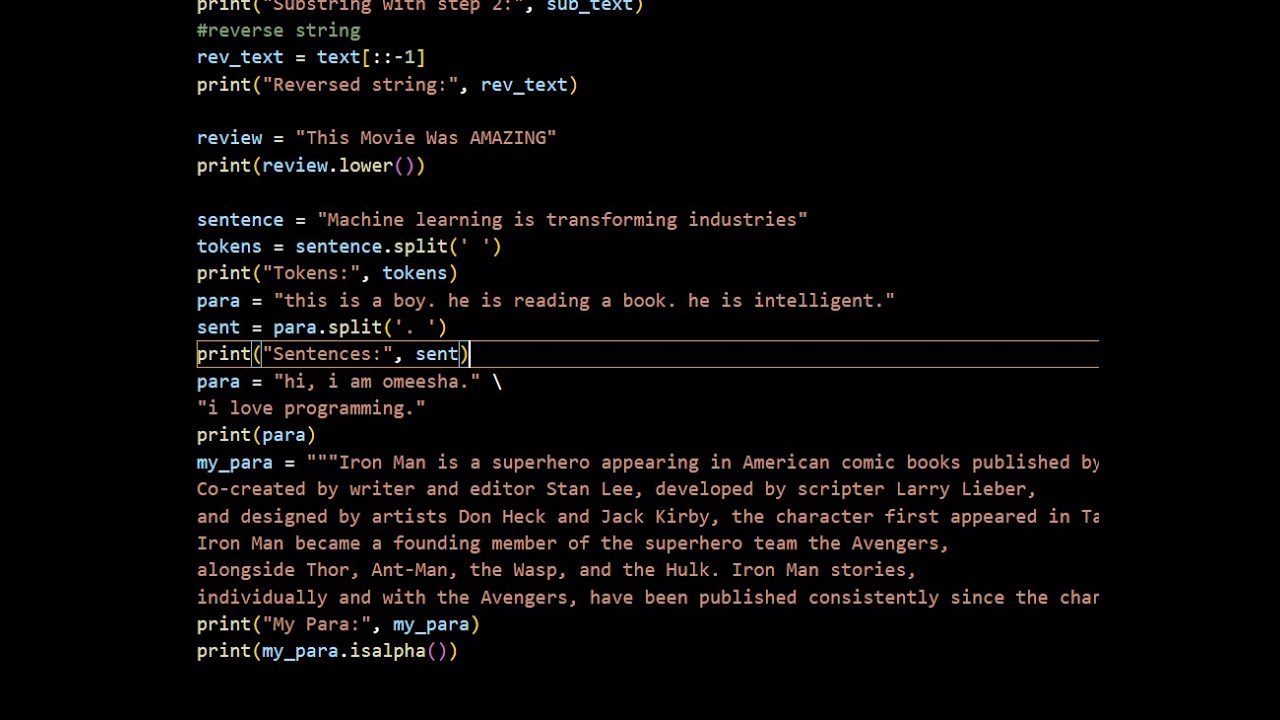 Python for AI Basics in Hindi - Live Class-3 (Recording)
