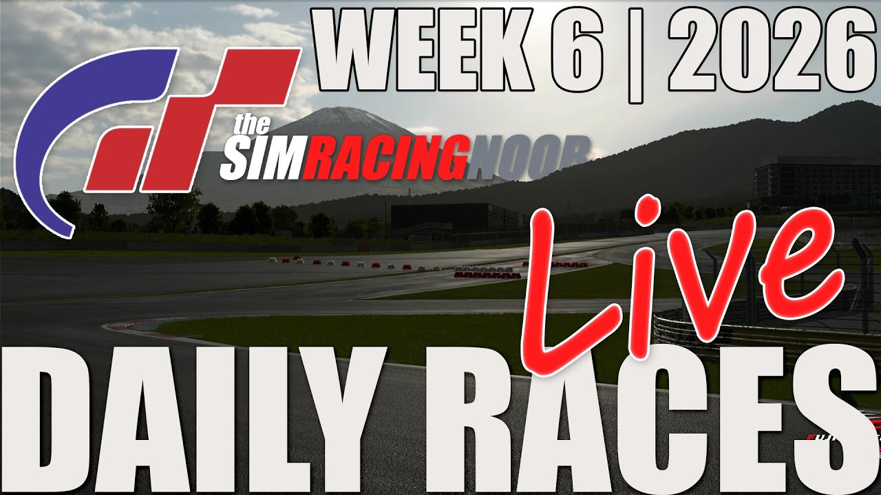 Grand Turismo 7 VR Live! - Daily Races Week 6 | 2026 Motion Sim Bass Shakers