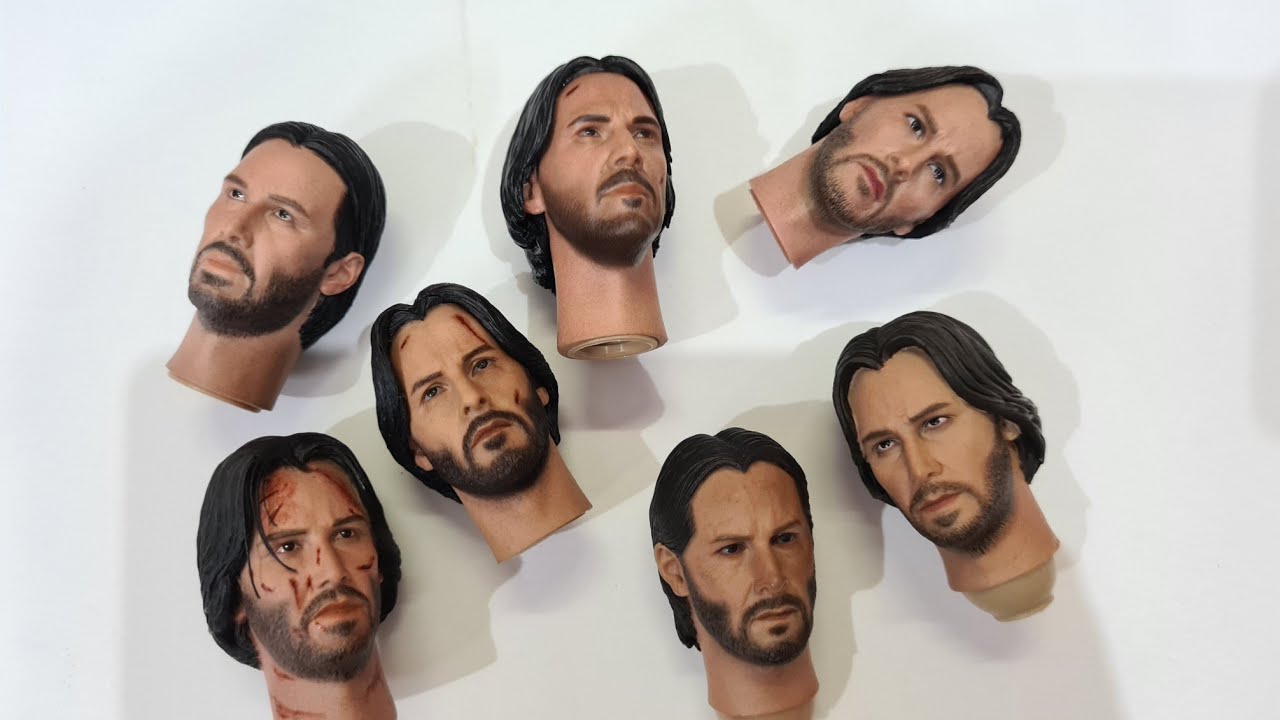 John Wick 1/6th Scale Headsculpt Review