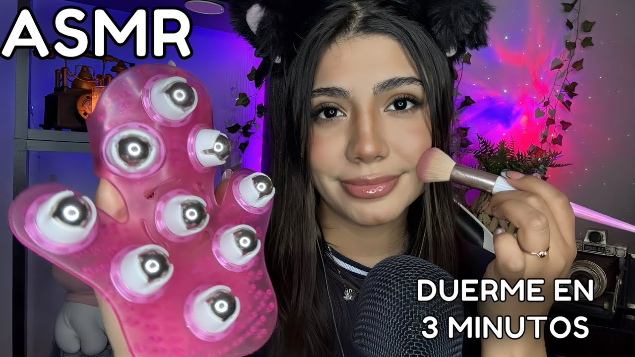 ASMR ESPA&Ntilde;OL / DUERME EN MENOS DE 3 MINUTOS, SI GANAS te doy EL IPHONE 17 PRO MAX (s&uacute;per relajante)