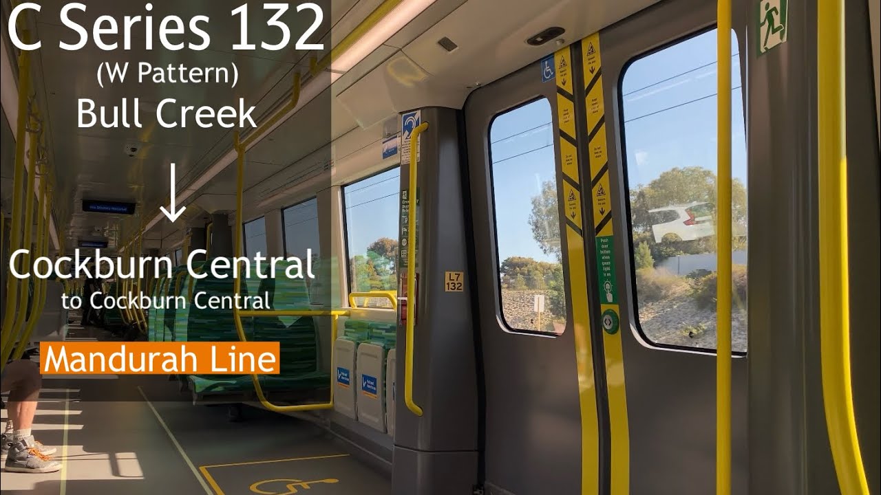 Alstom X’trapolis Transperth C Series [132] - Bull Creek » Cockburn Central (Mandurah Line)