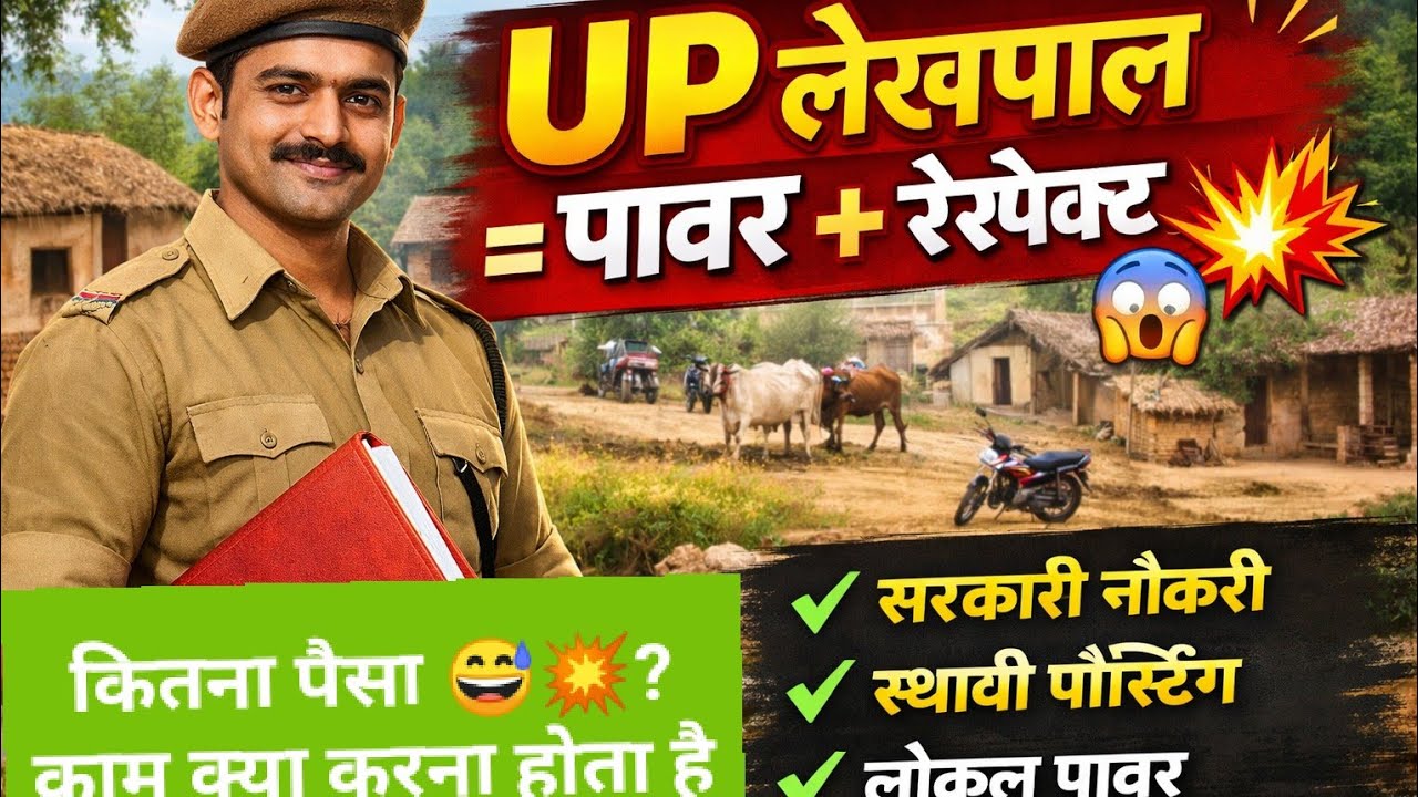 लेखपाल भर्ती💥, job profile❤️, ₹ सैलरी😅, power, promotion #upsssc #lekhpal #lekhpal2025 #pet2025 #job