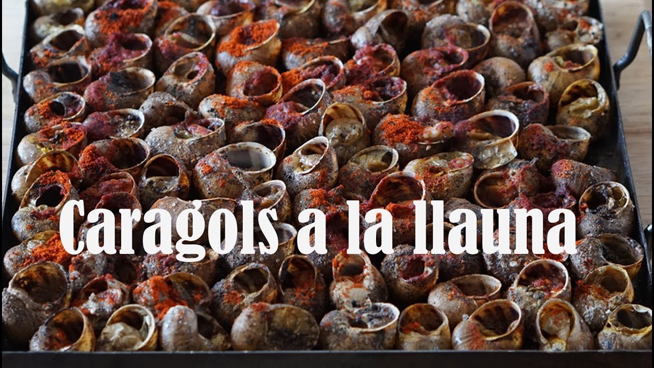 Caragols a la llauna