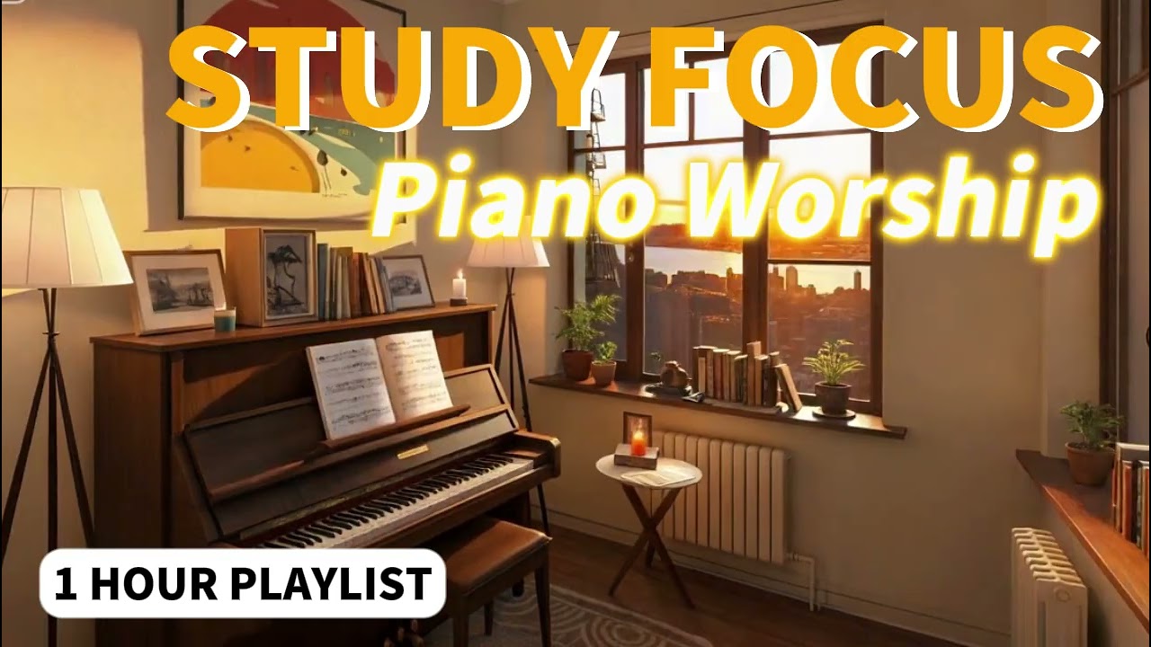 Piano Worship Playlist for Study Focus | Instrumental Worship Songs - Christian Instrumental