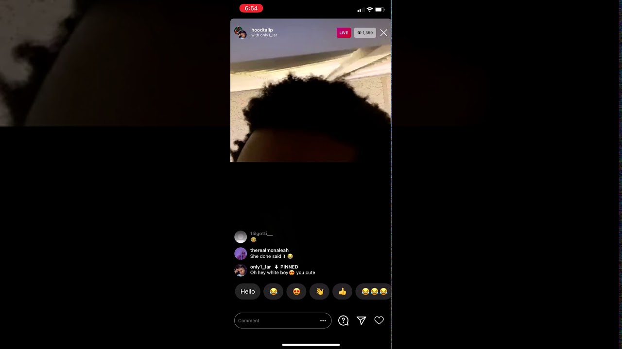 Hoodtalip And Pilar Full IG Live 🤔🤔