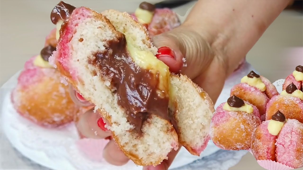 PESCHE BRIOCHES DOPPIA CREMA  🍑 SWEET BRIOCHE PEACHES 🍑