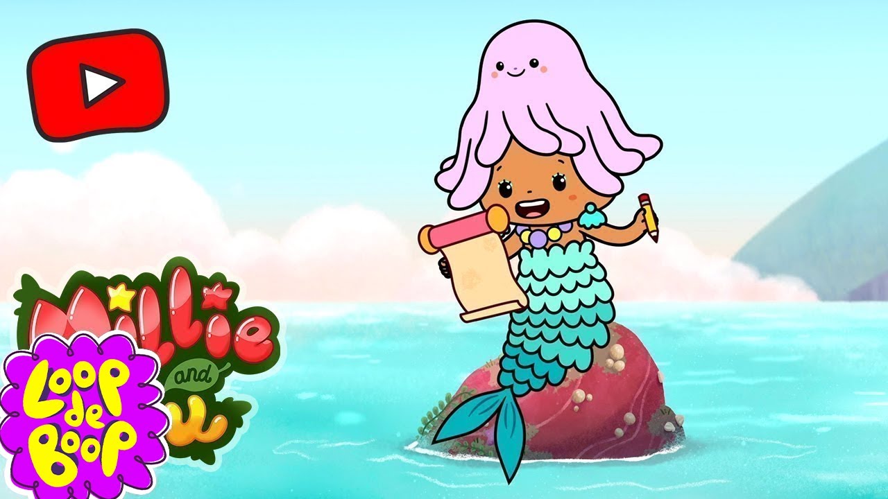 'Merma' - Millie and Lou | Full Episode, S1 E10 | Cartoons For Kids | Little Zoo​