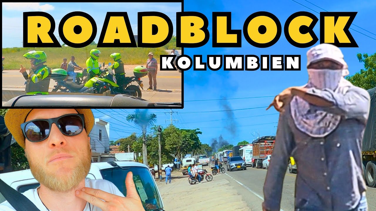WIE KOMMEN WIR DA WIEDER RAUS? | Straßenblockade | Mit dem Camper in Südamerika | #68
