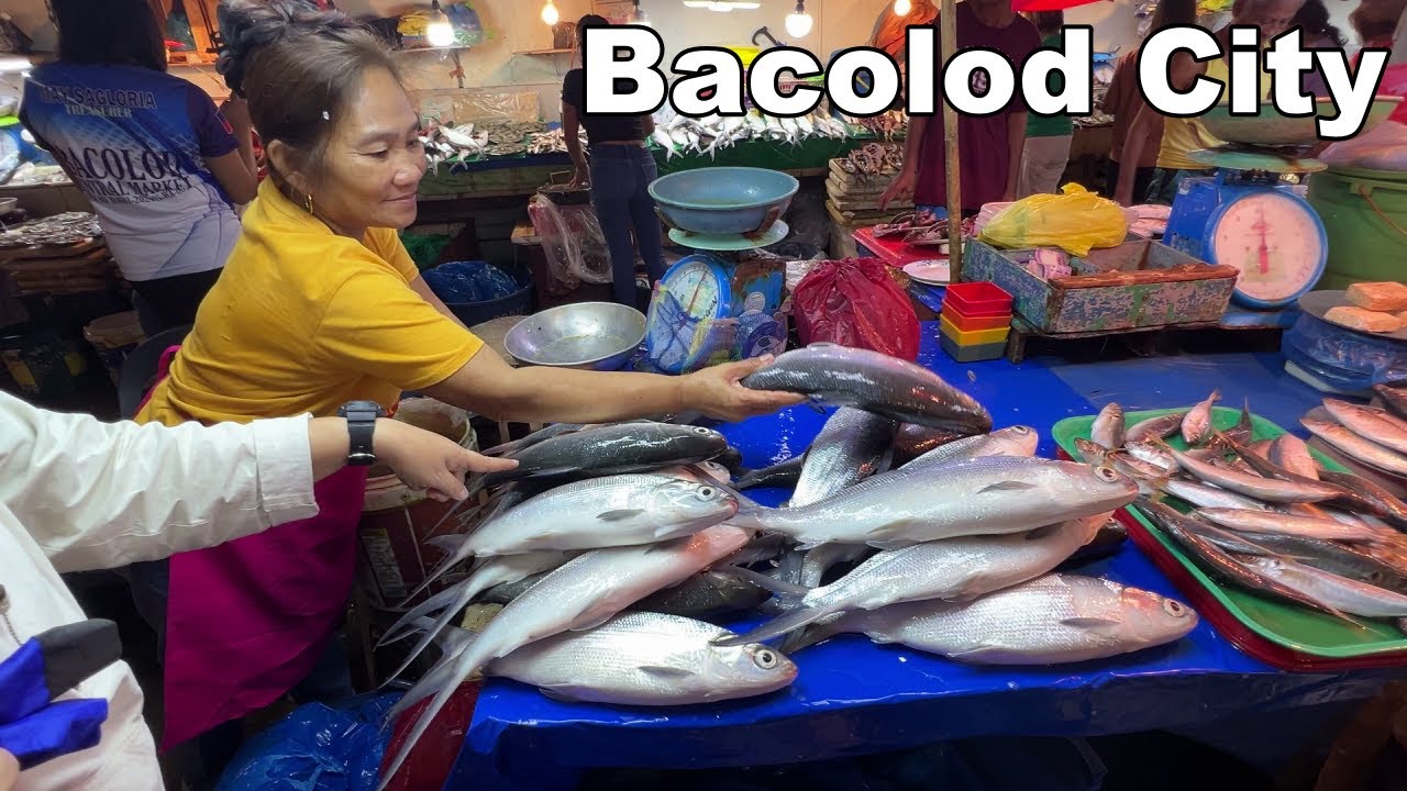 Fresh Seafood Market Tour - Central Market - Bacolod City