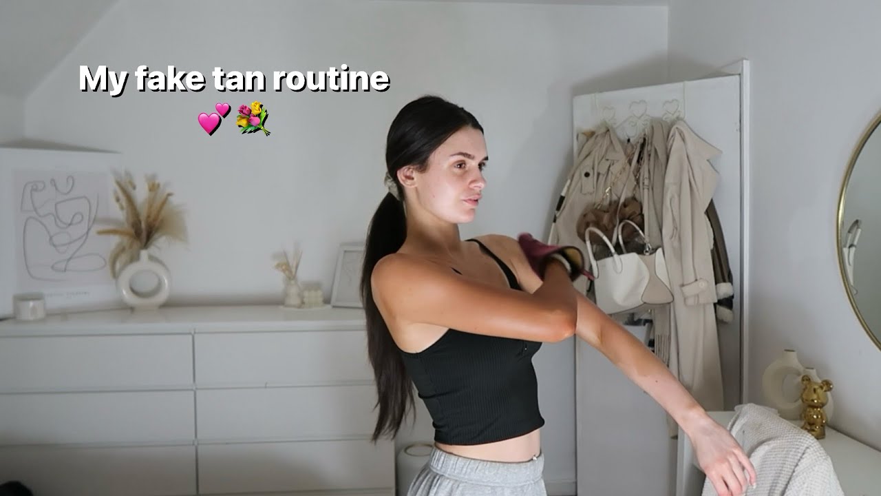 My fake tan routine🤍🤍 Alicia Crowe