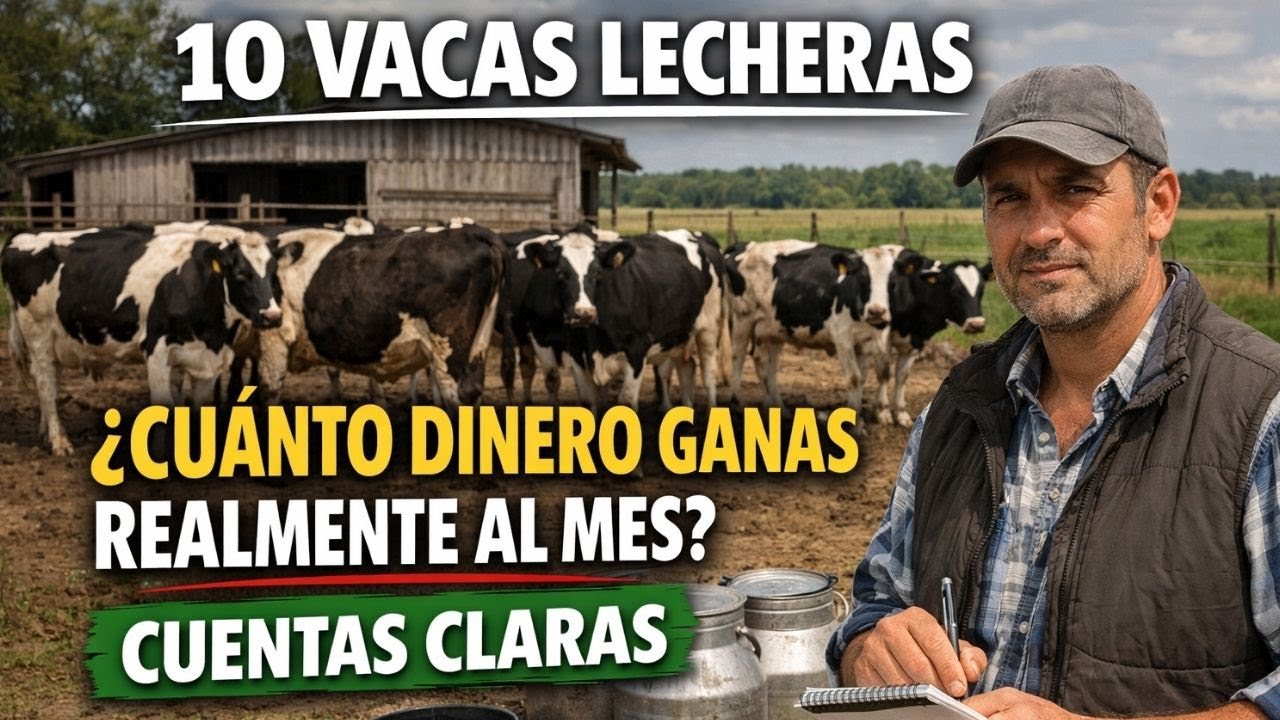 10 vacas Lecheras Cuánto Dinero Ganas Realmente al Mes Cuentas Claras