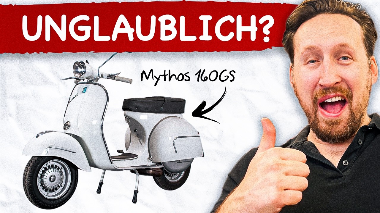Mythos 160GS - Diese deutsche Vespa ist wie keine andere