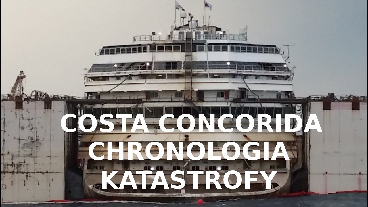 Costa Concordia cz. I - Chronologia wypadku - Katastrofy morskie