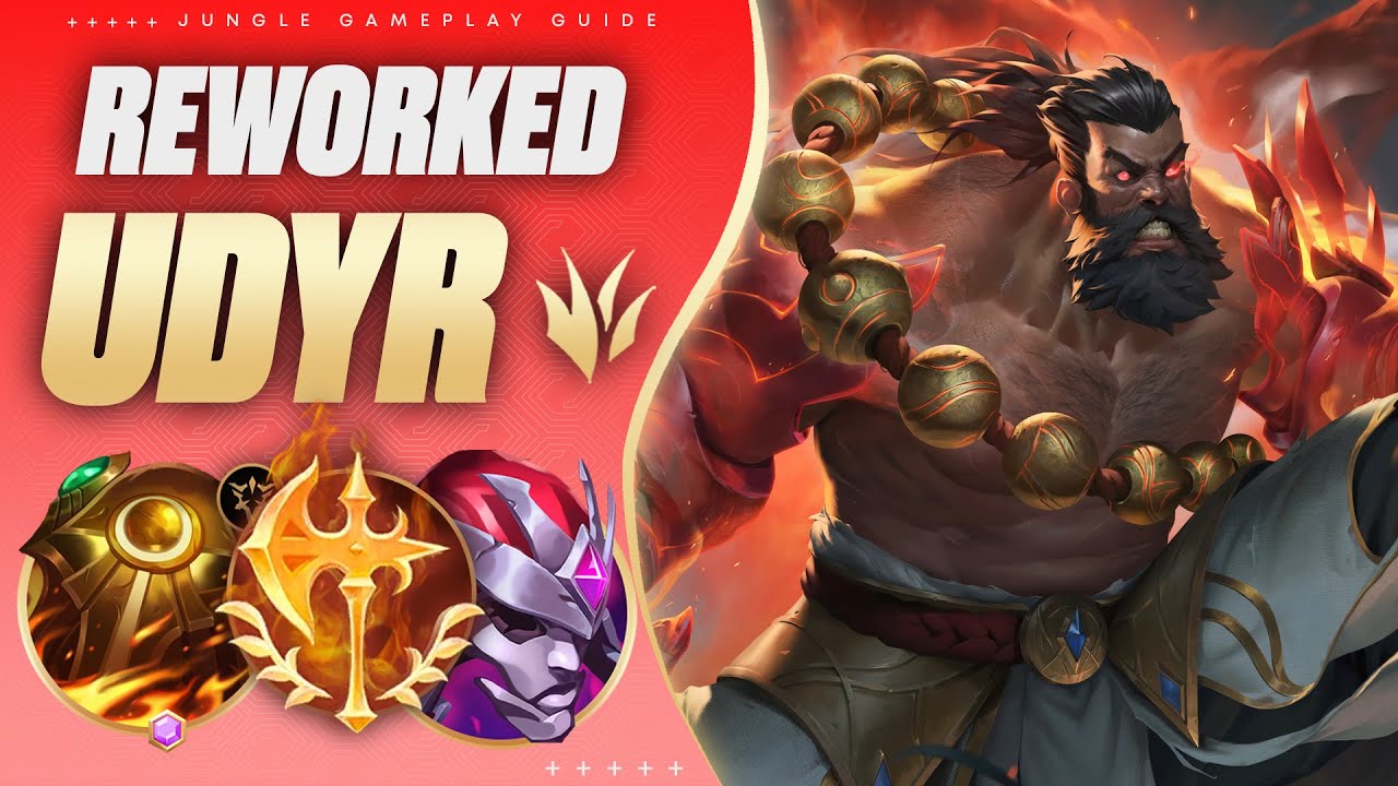 S+ Build Rework UDYR JUNGLE Is ABSOLUTELY Spiritual! 🦚 (How a GM 1.6 million point Udyr carries!)