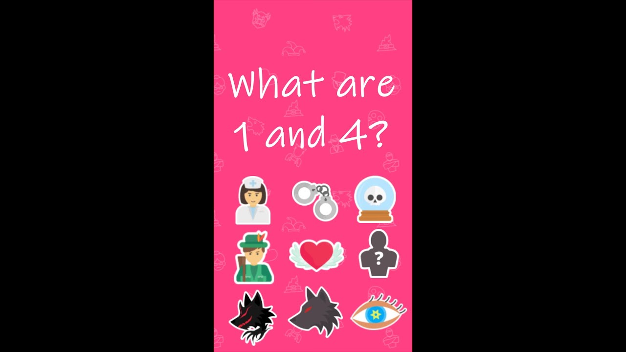What are the TRUE identities of 1 & 4? | Wolvesville Quickzz 7