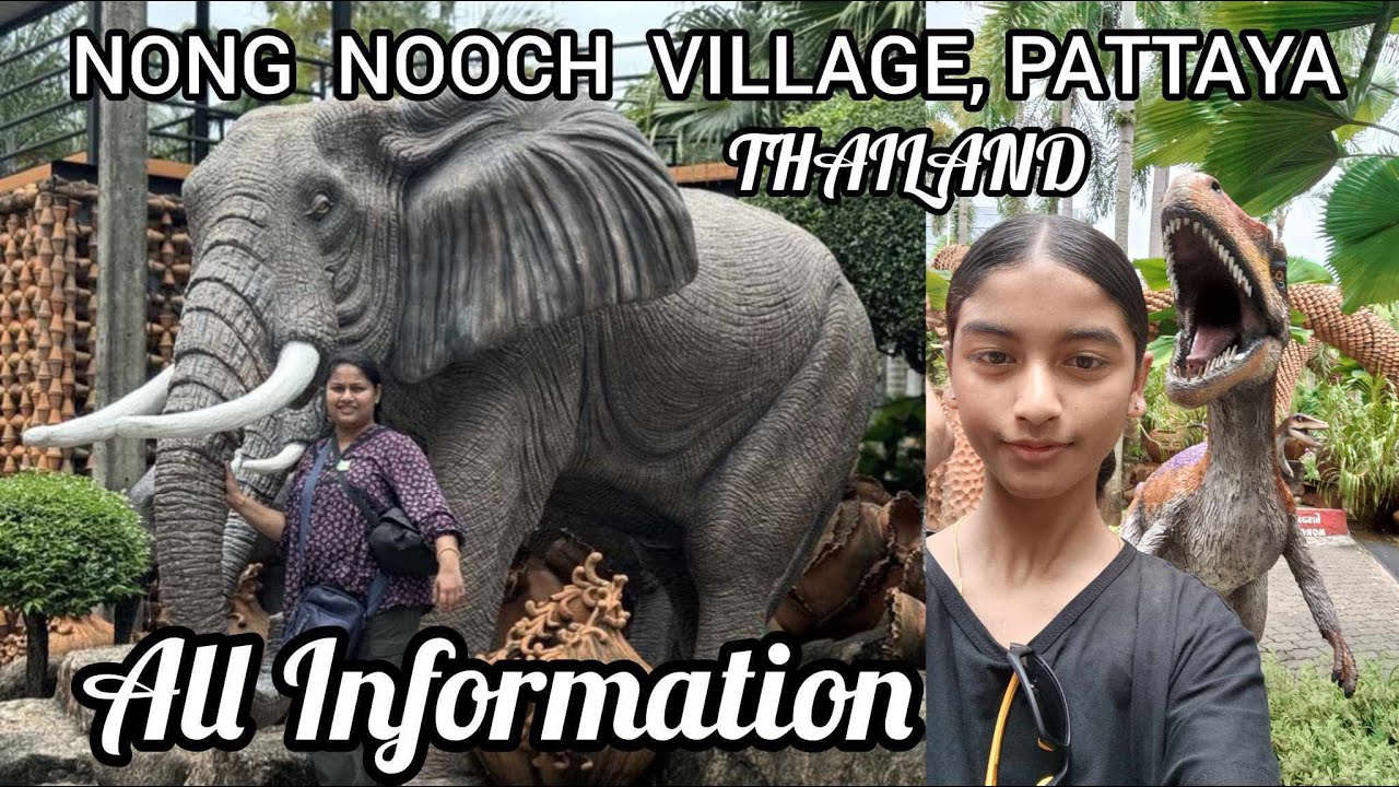 Nong Nooch village, Pattaya, Thailand | Latest Malayalam travel vlog | Botanical garden | day trip.