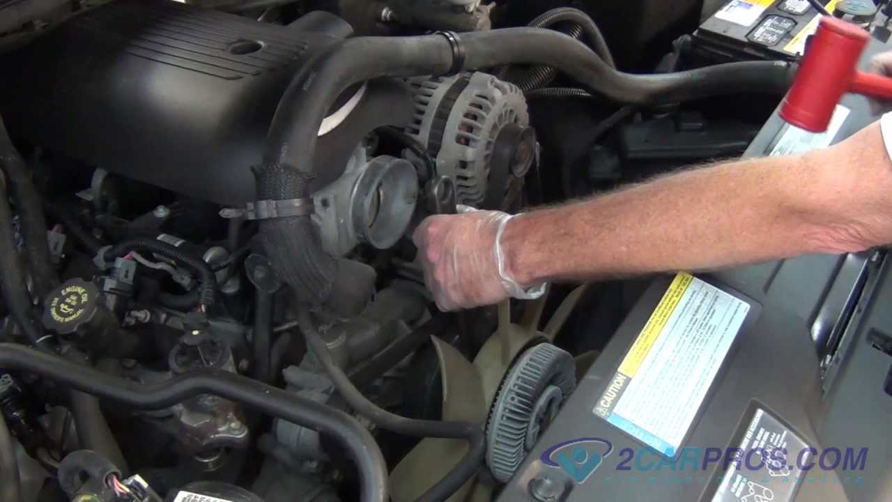 Замена вентилятора радиатора Chevrolet Tahoe, Silverado, Suburban