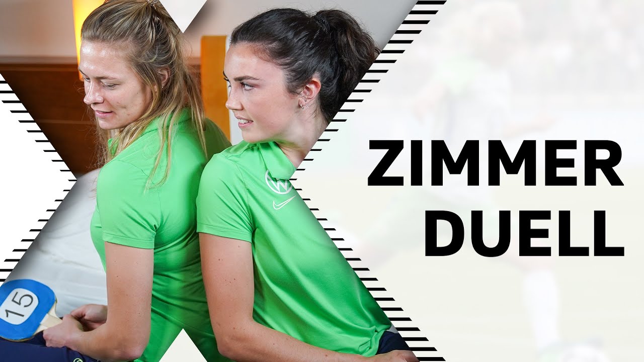 "Wer von euch beiden kauft mehr Klamotten?" | Zimmerduell - Engen vs. Rolfö | VfL Wolfsburg Frauen