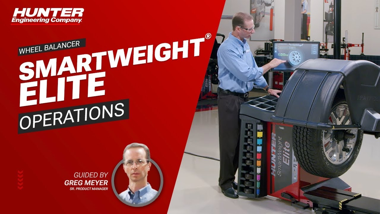SmartWeight® Elite Wheel Balancer: Quick Operation