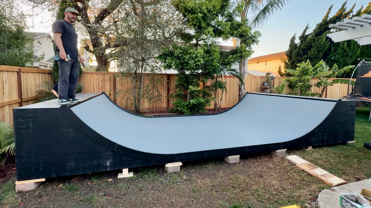 We Built a Mini Ramp for Mark Appleyard