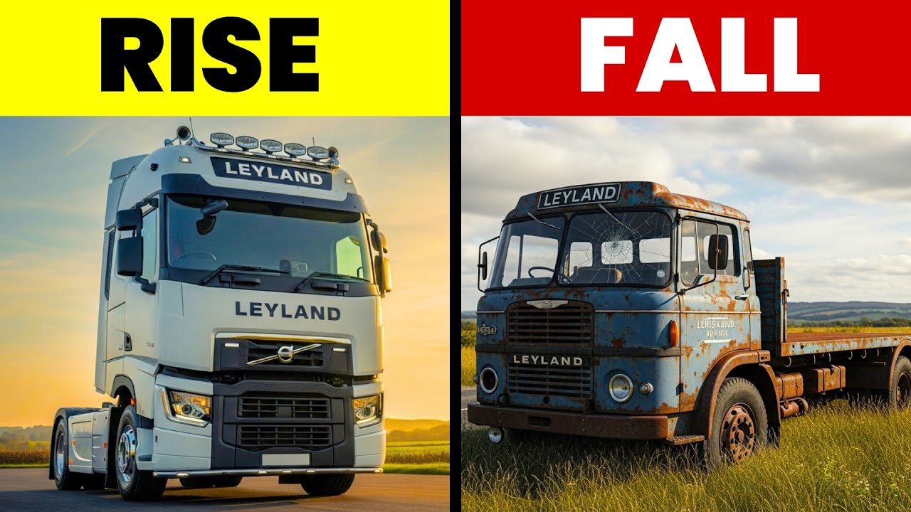 The Rise & Fall of the British Truck Maker Leyland!