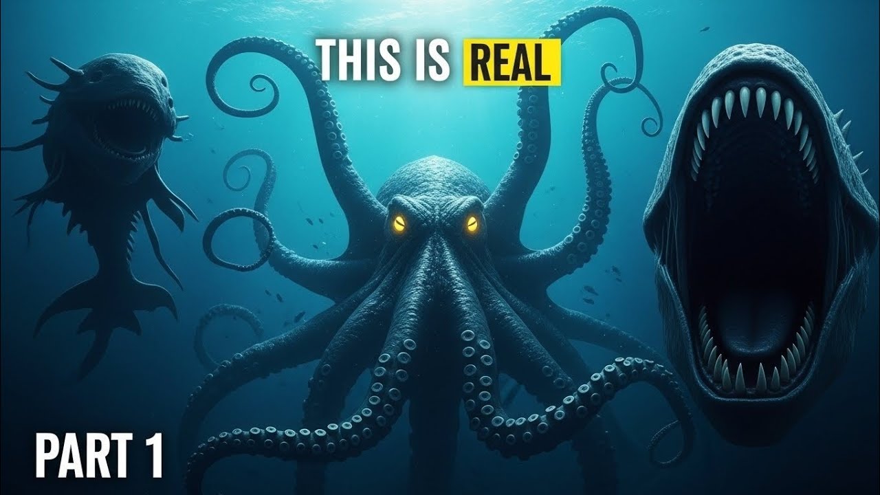 10 Sea Monsters Once Called Myths… Until Science Found Them | Part 1