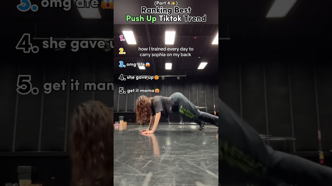 Рейтинг лучших трендов TikTok по отжиманиям | Часть 4✨