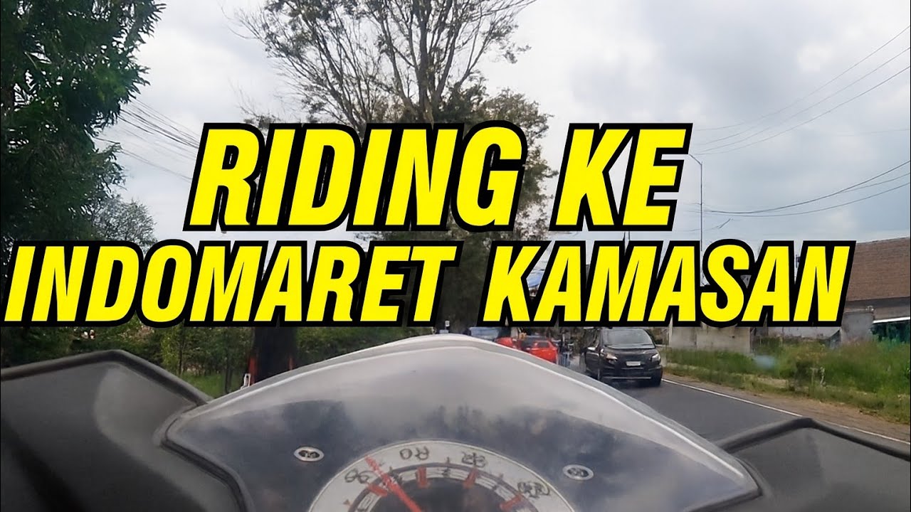 Goes to Indonesian kamasan Indomaret...