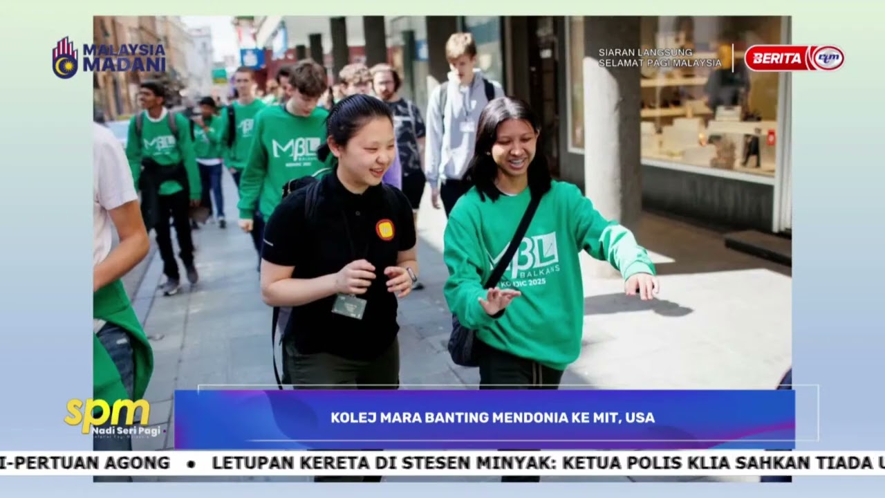 KOLEJ MARA BANTING MENDONIA KE MIT, USA