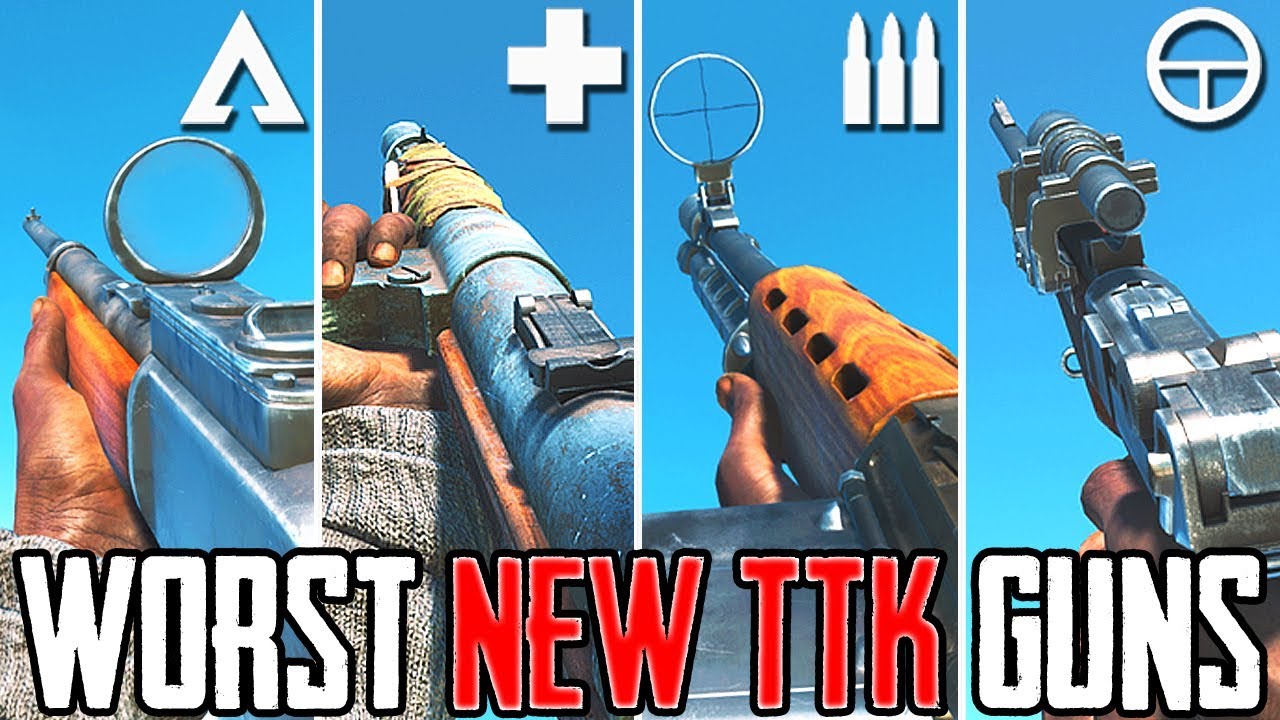The NEW WORST GUNS for EVERY CLASS in Battlefield 5 (AFTER TTK CHANGES)
