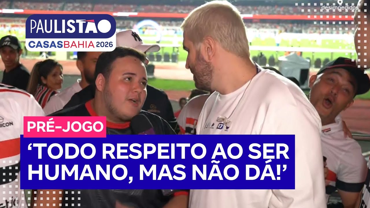 QUE RESENHA! TORCEDOR DO SÃO PAULO DETONA JOGADOR 'COM CLASSE'