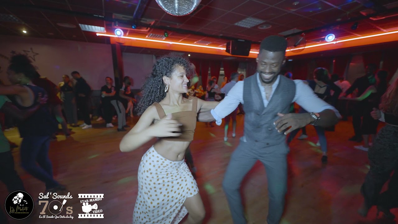 Manu Mambo & Nadège Dora - social dancing @ Sal'Sounds 70's party