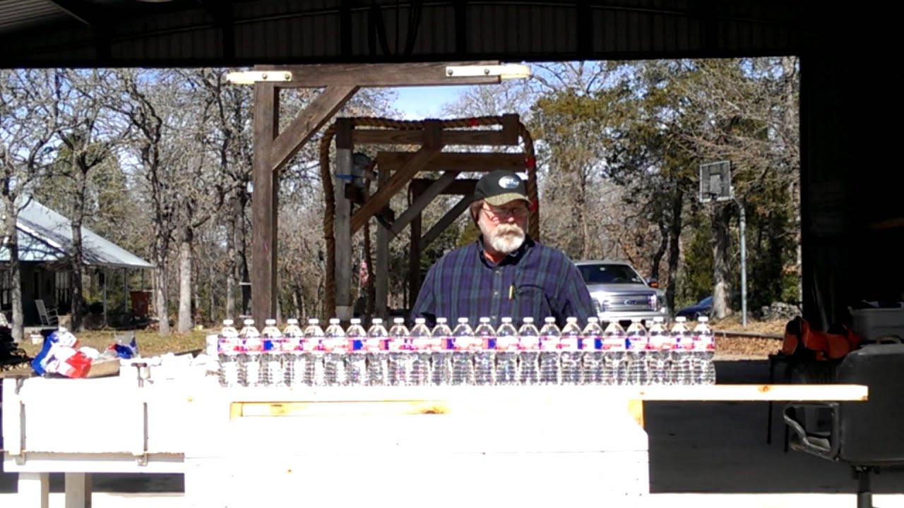 Blade sports World Record 23 bottles Ted Ott