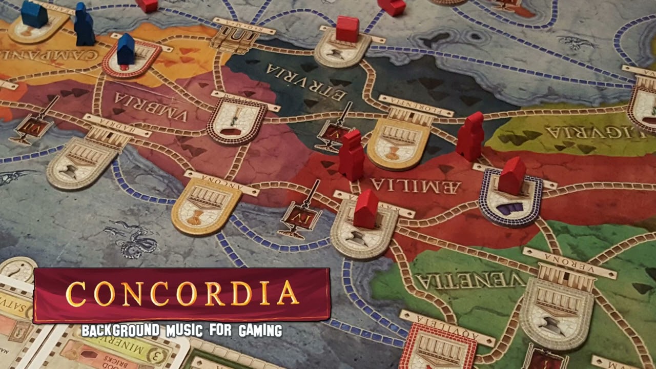 CONCORDIA Board Game Background Mix | MUSIC & AMBIENCE for playing