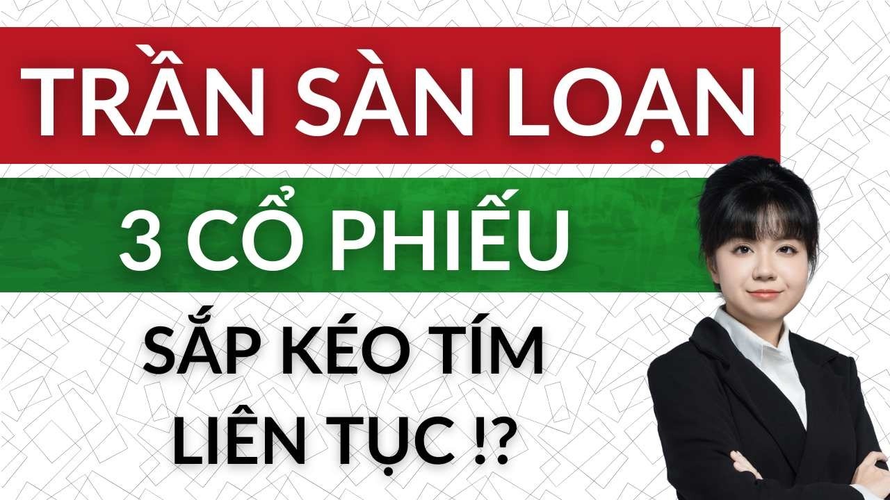 🔴Vì sao 3 CỔ PHIẾU sắp TĂNG TRẦN liên tục TUẦN NÀY ?