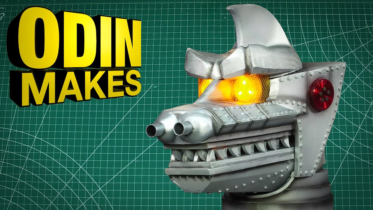 Odin Makes: Mechagodzilla head from Godzilla vs. Mechagodzilla