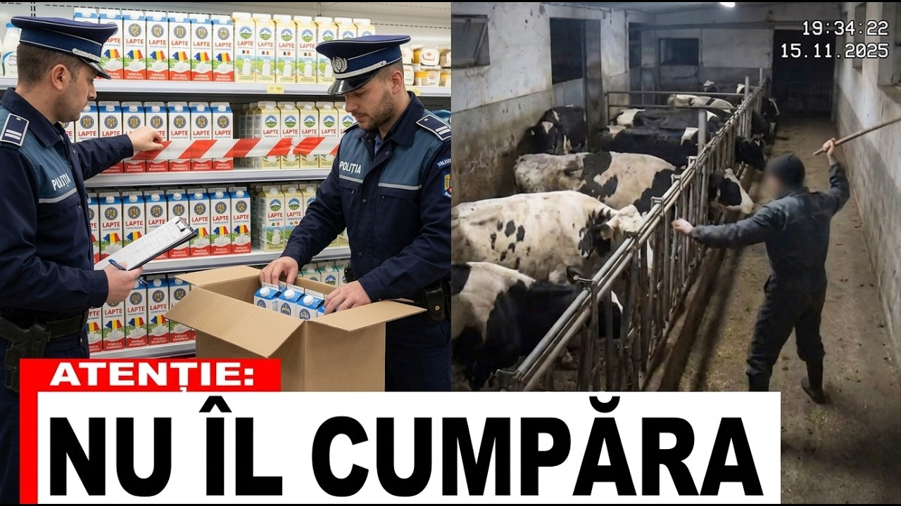 Am Investigat FERME FALSE Din Rom&acirc;nia (EVITĂ ACESTE MĂRCI DE LAPTE)