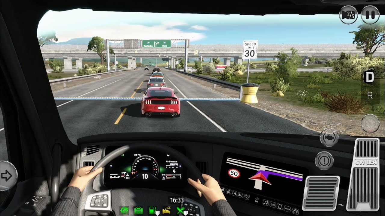 Truck Simulator Drive USA: Tallahassee scenic drive  🚚