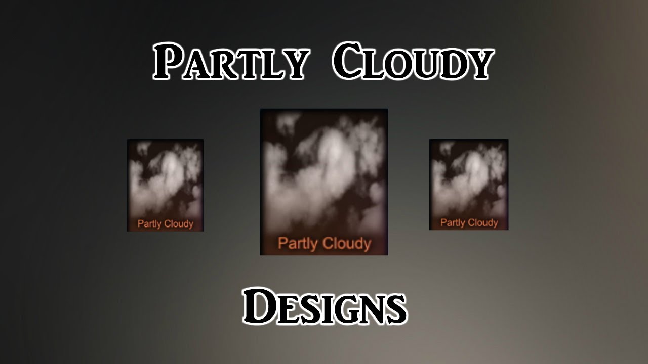 Rocket League: *Partly Cloudy Designs*