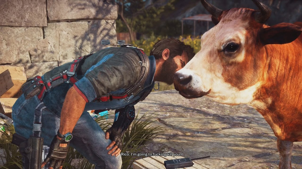Just Cause 3 Mario Turns Into A Cow #10