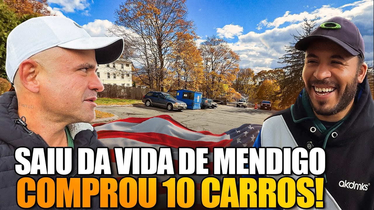 10 CARROS EX MENDIGO 1 ANO DE EUA 