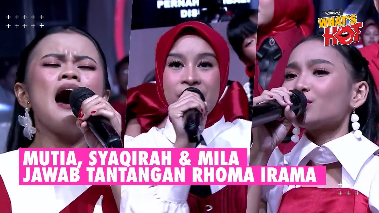 Mutia, Syaqirah, Mila DA 7 Bikin Haji Rhoma Irama Terhanyut Saat Ditantang Bawakan 3 Lagu Ini #da7